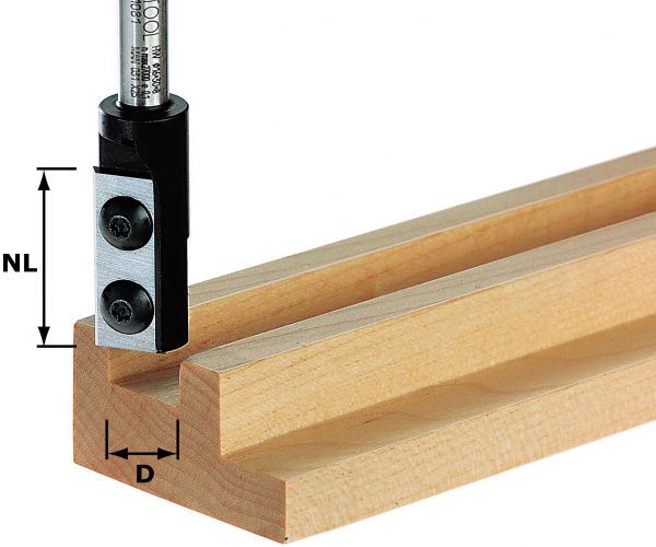 Фреза Festool пазовая со сменными ножами HW S8 D10/ 25WP Z1 , 491079