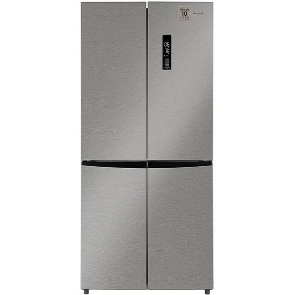 Холодильник Weissgauff WCD 450 X NoFrost Inverter Full No Frost нержавеющая сталь