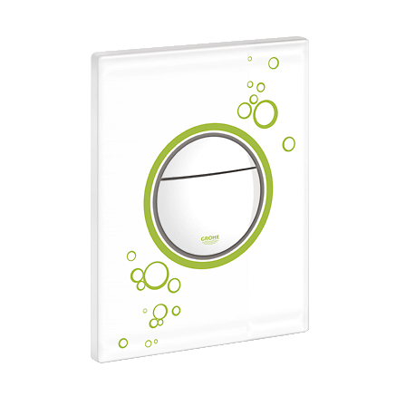 Клавиша для системы инсталляции Grohe Nova Cosmopolitan 38847LSO White green