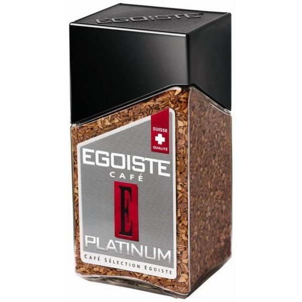 Кофе растворимый EGOISTE Platinum 1 шт 0,1 кг