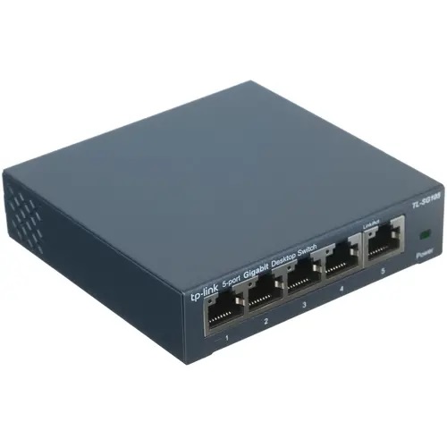 Коммутатор TP-LINK TL-SG105S 5x10/100/1000 Мбит/сек, неуправляемый